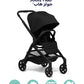 Hub² Compact Stroller Lightweight One - Hand Fold Reversible Seat – Black - Marah Kids