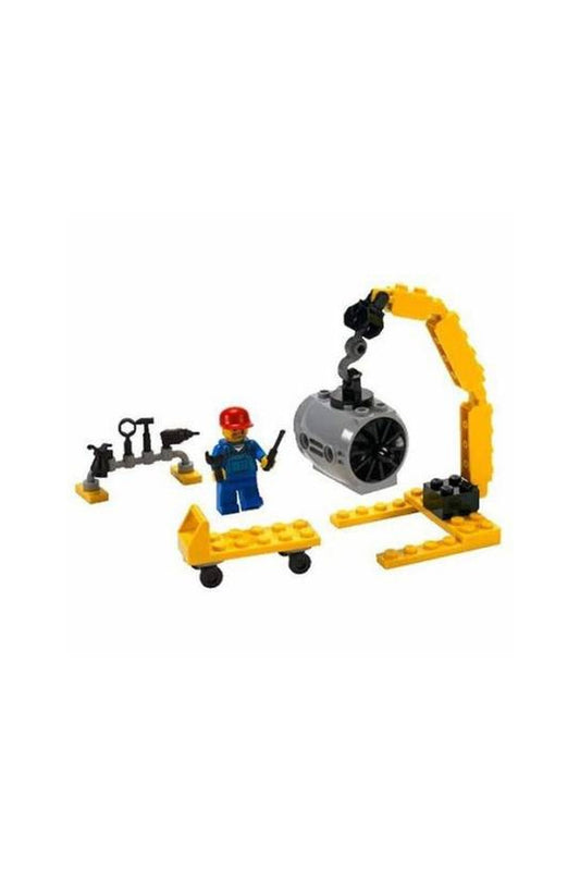 Lego Airplane Mechanic - City 7901  (Multicolor)