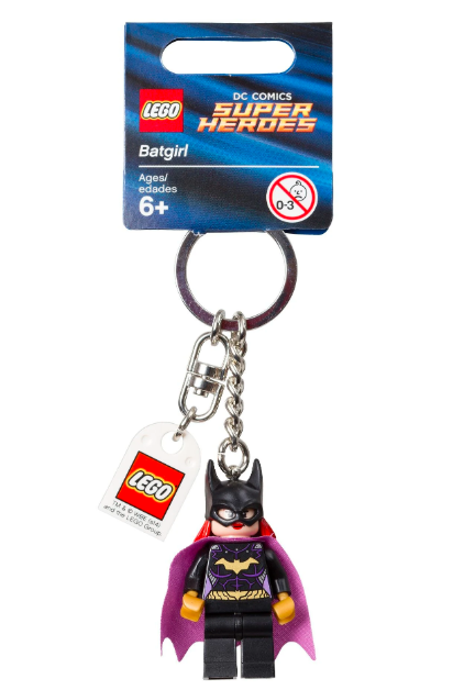 Lego Batgirl Key Chain