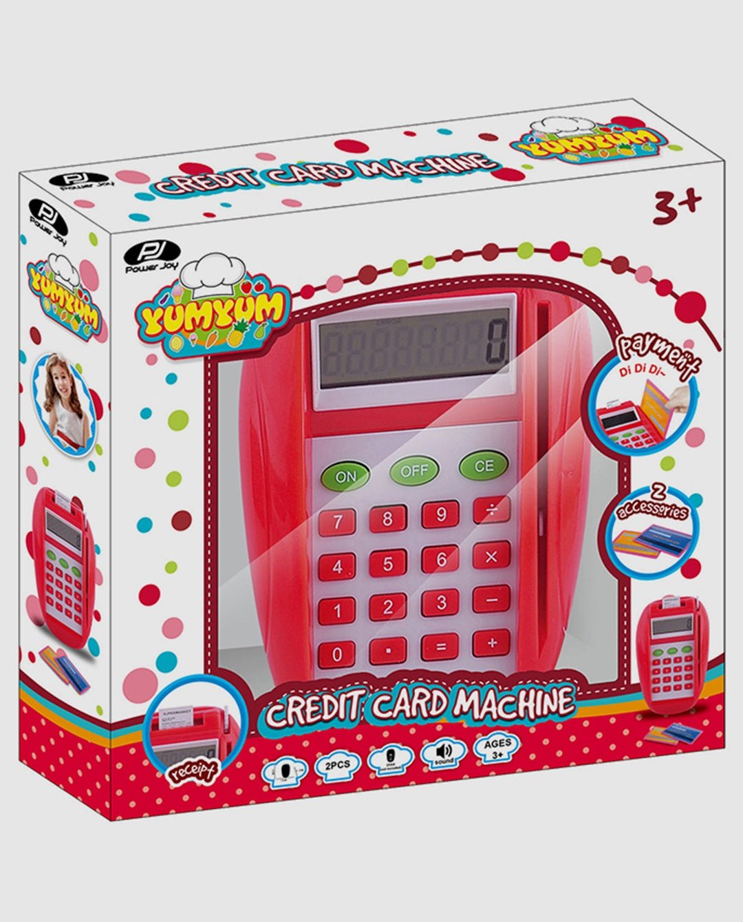 Power Joy Yumyum Card Machine Battery Operated - Marah Kids