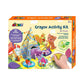 Avenir Magic Water Painting – Riding & Flying | 6 Reusable Coloring Surfaces, 2 Sheets of Repositionable Stickers, and Refillable Water Pen, Easy to Carry | Kids 3+