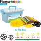 Picasso Magnetic Straw Construction Set 600 - pieces - Marah Kids