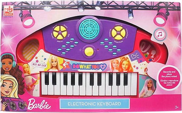 Barbie Electronic Keyboard Milticolor - Marah Kids