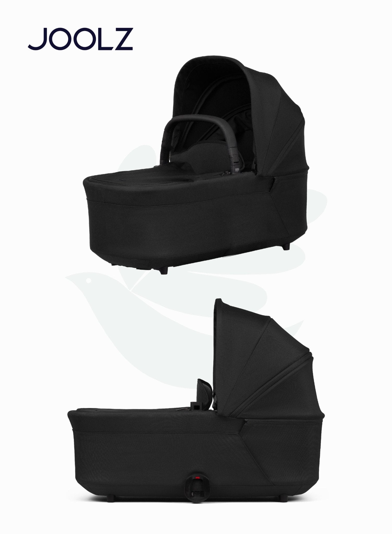 Joolz Hub² Carrycot Lightweight Foldable Bassinet – Space Black - Marah Kids
