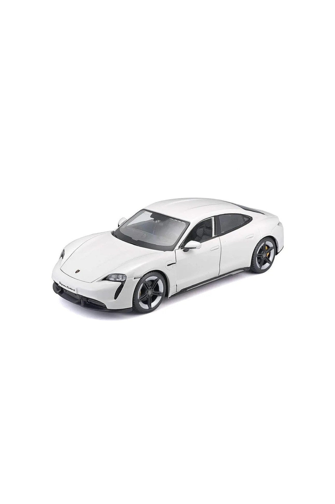 Bburago 1:24 Scale Porsche Taycan Turbo S (White) - Marah Kids