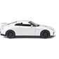 Bburago Plus Nissan GT - R 1:24 White Metallic Diecast Model - Marah Kids