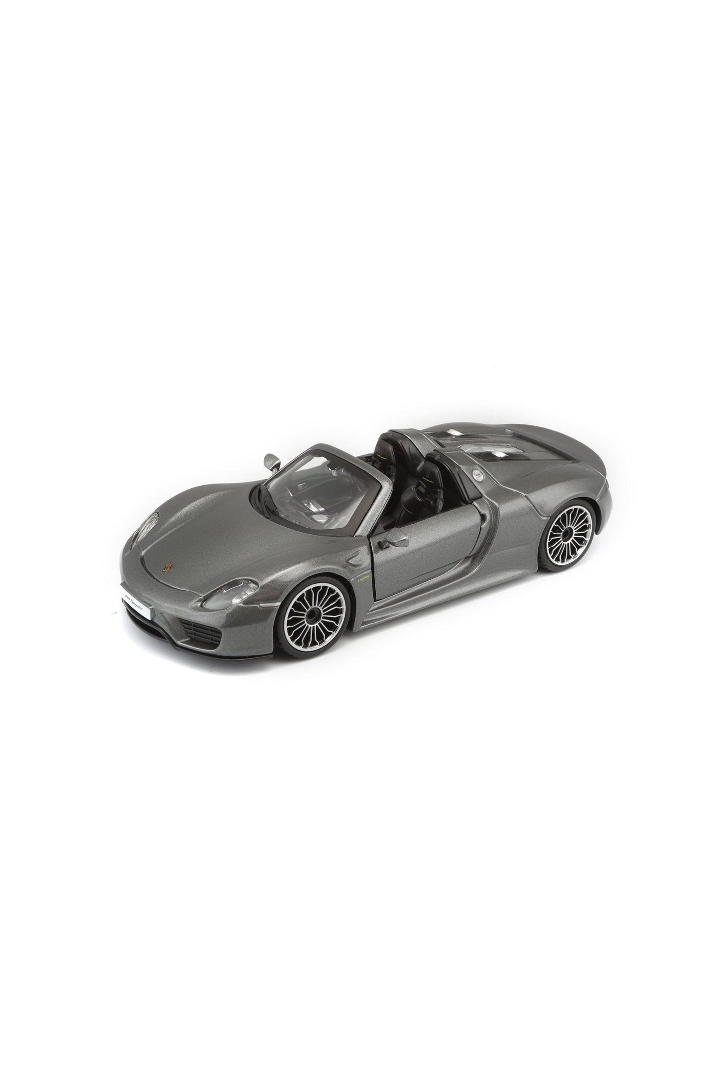 Bburago Porsche 918 Spyder 1:24 Gray Diecast Model