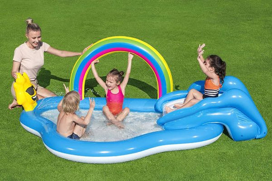 Bestway Playcenter Rainbow&Pool 257X145X91cm - Marah Kids