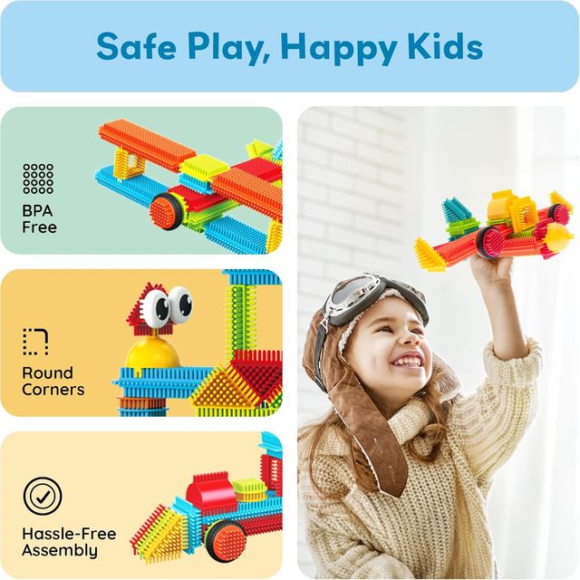 Picasso Magnetic Blocks Hedghog Set 240 - pieces - Marah Kids