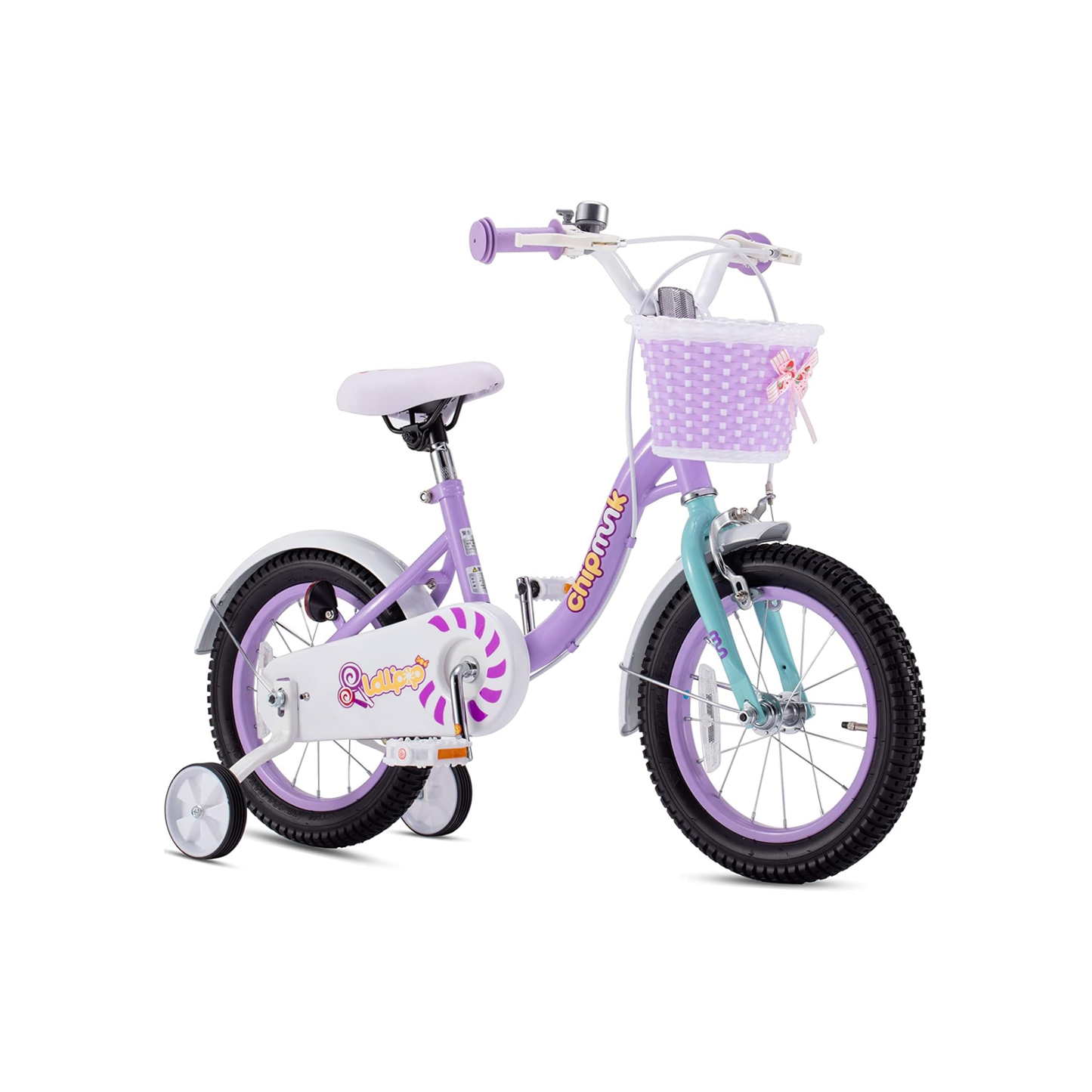 Chipmunk - RoyalBaby MM 12" Bicycle - Purple