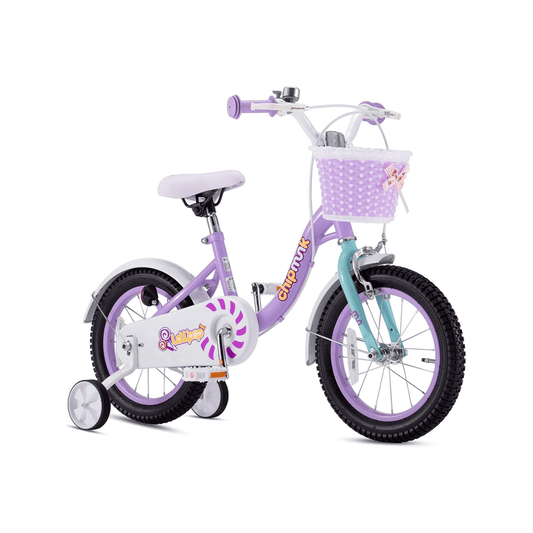 Chipmunk - RoyalBaby MM 14 Inch Bicycle - Purple - Marah Kids
