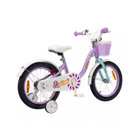 Chipmunk - RoyalBaby MM 14 Inch Bicycle - Purple - Marah Kids