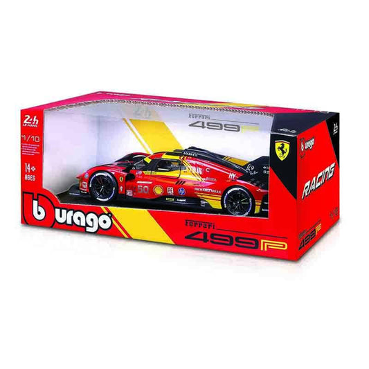 Bburago 1:18 Ferrari Racing - 499P (24H LE MANS CHAMPION 2024) (DELUXE VERSION)