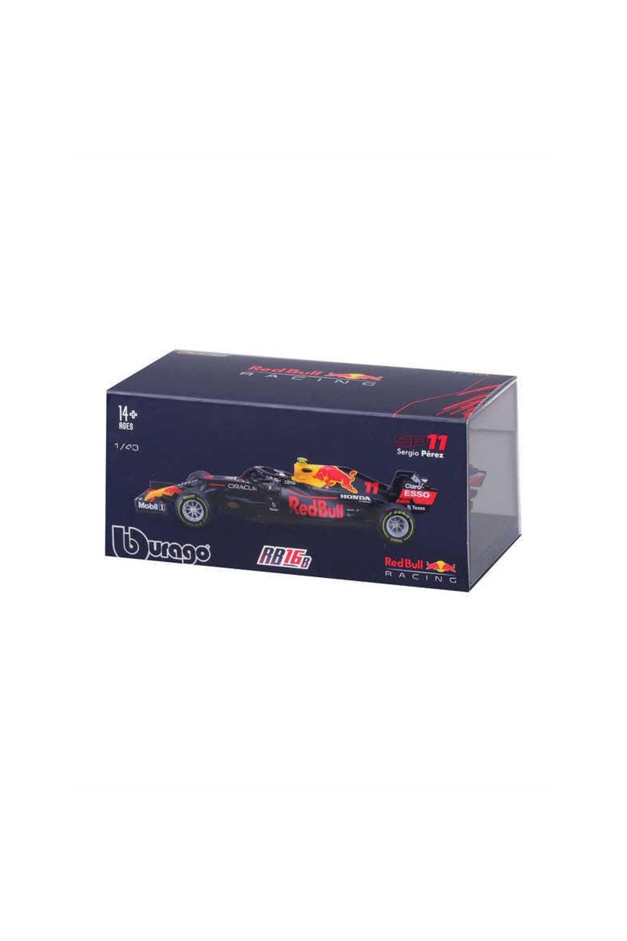Burago 1/43 Red Bull RB16B Perez Diecast Model