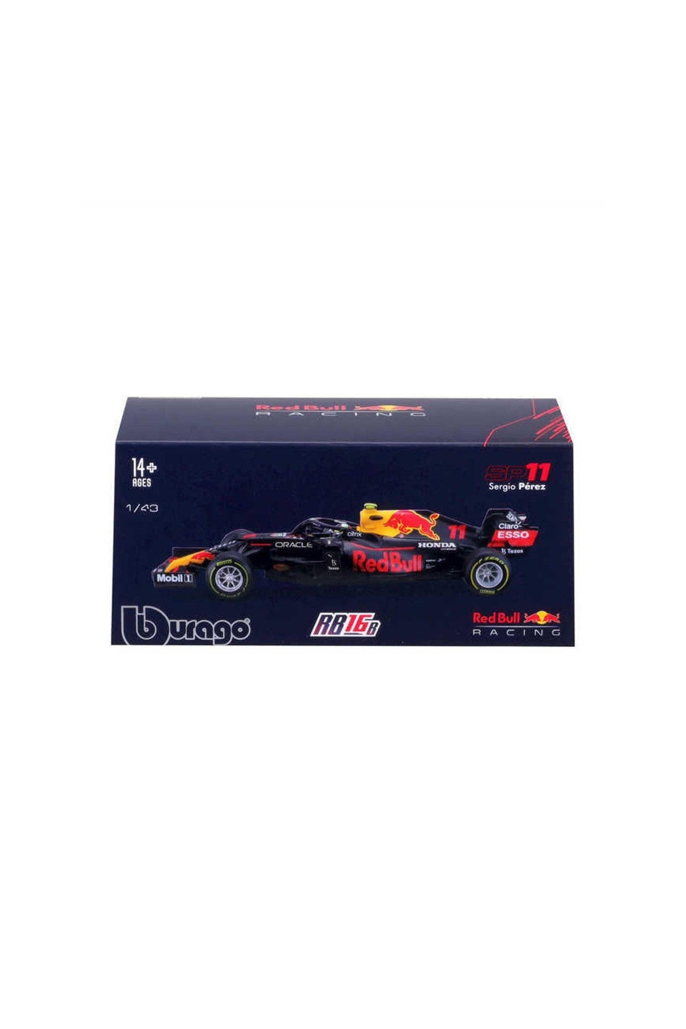 Burago 1/43 Red Bull RB16B Perez Diecast Model