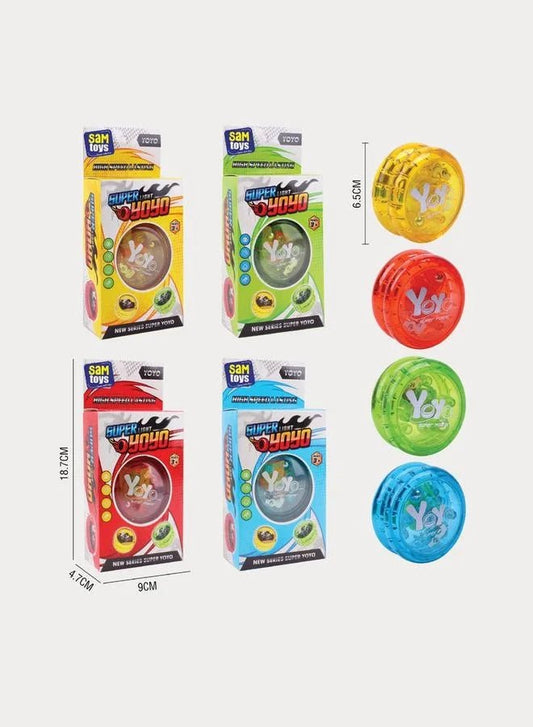 Sam Toys - 5.8 Cmyoyo With Double Flashing Light - Marah Kids