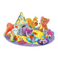 Avenir Magic Water Painting – Riding & Flying | 6 Reusable Coloring Surfaces, 2 Sheets of Repositionable Stickers, and Refillable Water Pen, Easy to Carry | Kids 3+