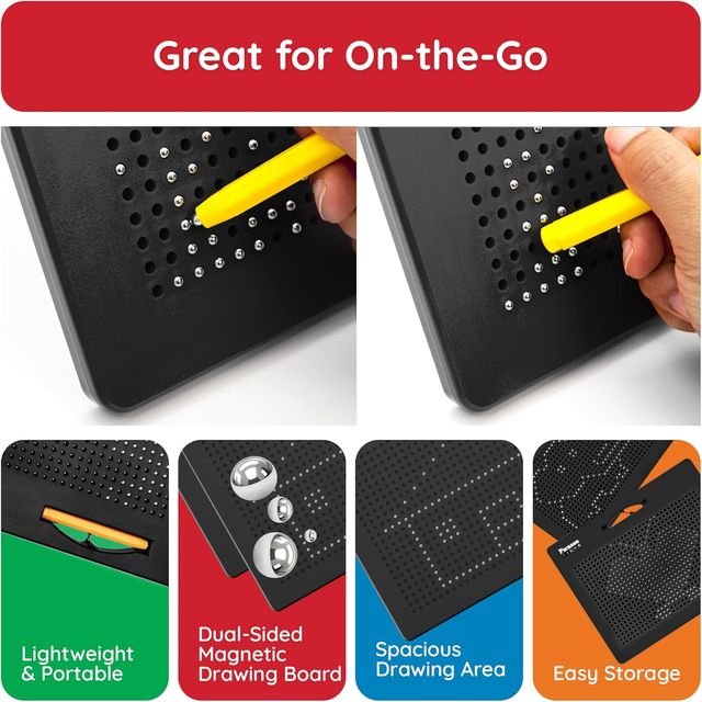 Picasso Magnetic Drawing Board Free Style Combo 2in1 - Marah Kids