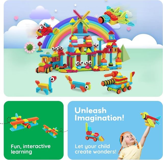 Picasso Magnetic Blocks Hedghog Set 240 - pieces - Marah Kids