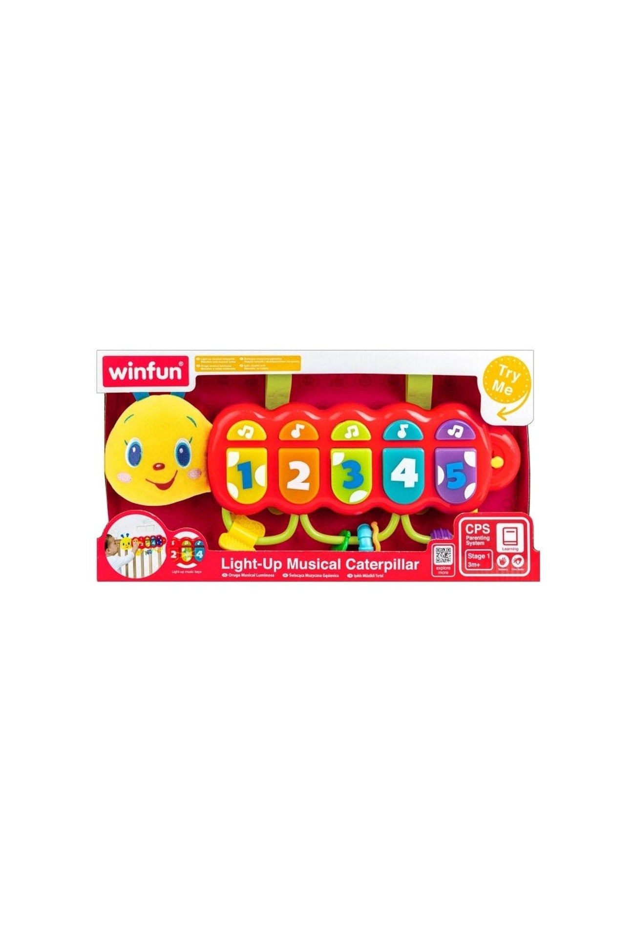 Light - Up Musical Caterpillar - Marah Kids