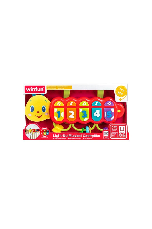 Light - Up Musical Caterpillar - Marah Kids
