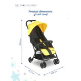Delta Jeep Compact Air Stroller - Lightweight Travel Stroller