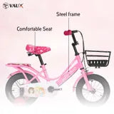 Vaux Eva 14" Girls Bike - Light Pink