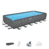 Bestway Pool Set Powersteel 732 x 366 x 132 cm - Marah Kids