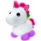 Adoptme Plush Neon Unicorn 12Inch Battery Operated - Marah Kids