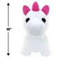 Adoptme Plush Neon Unicorn 12Inch Battery Operated - Marah Kids