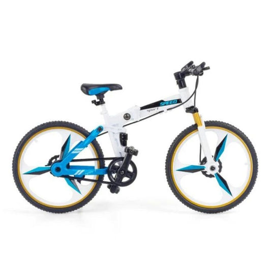D - power MSZ – Pegasus Bicycle - White | Die - Cast Replica, Ultimate Collector's Item, Mountain Bike | Toy Bike, Metal Toy Bikes Model | Size - 1:10, For Kids 3+ - Marah Kids
