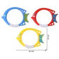 Mondo Diving Fish Ring Toys 3Pcs - Marah Kids