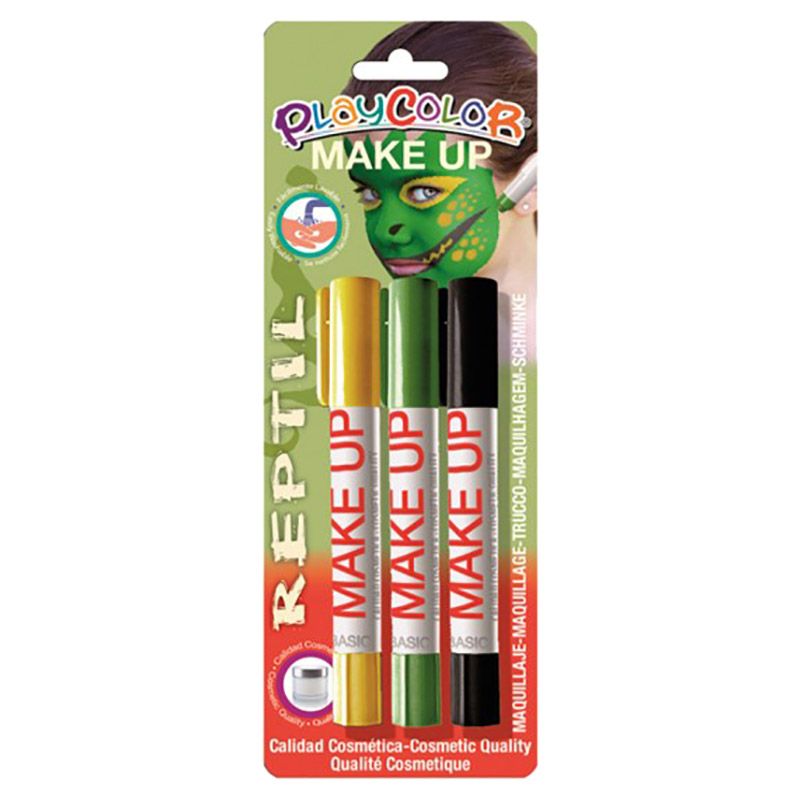 PLAYCOLOR MAKE UP THEMATIC POCKET REPTIL BL(3) - Marah Kids