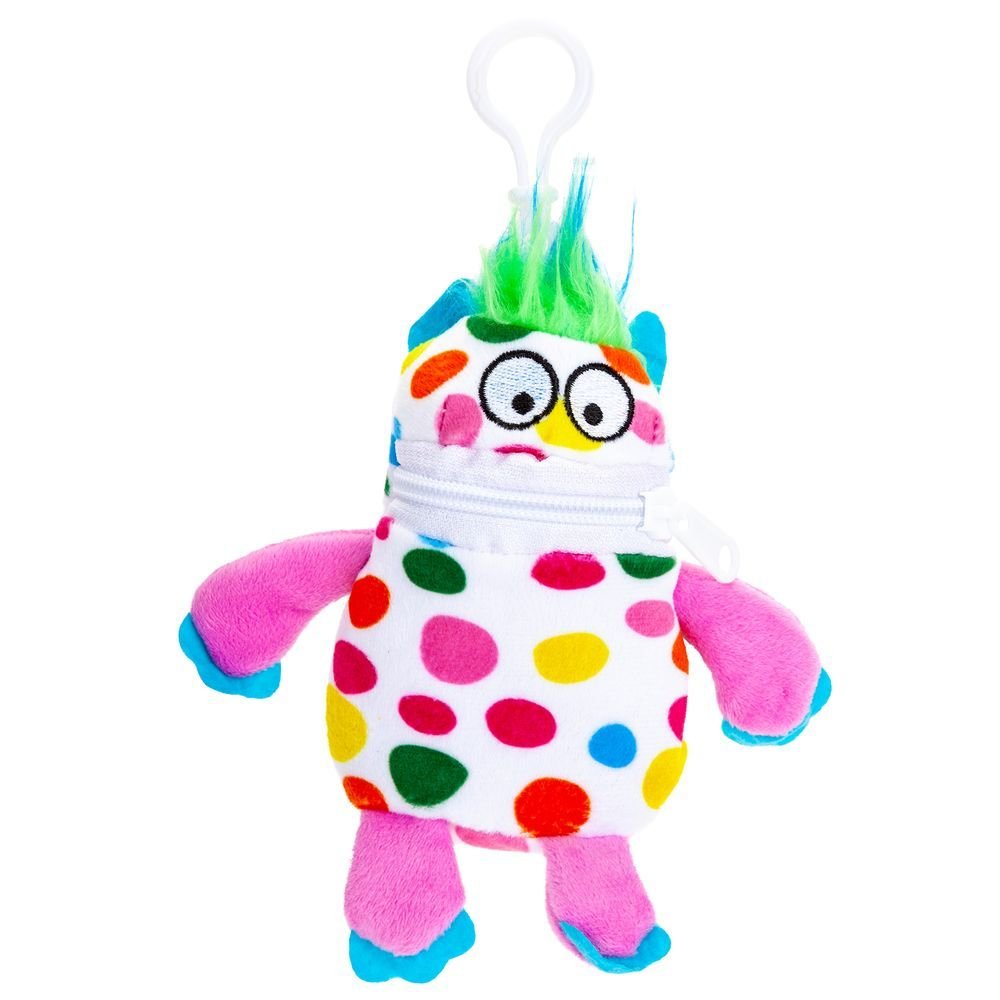 PMS WORRY MONSTER | 5.5 - inch Little Soft Toy | With Clip On - Marah Kids