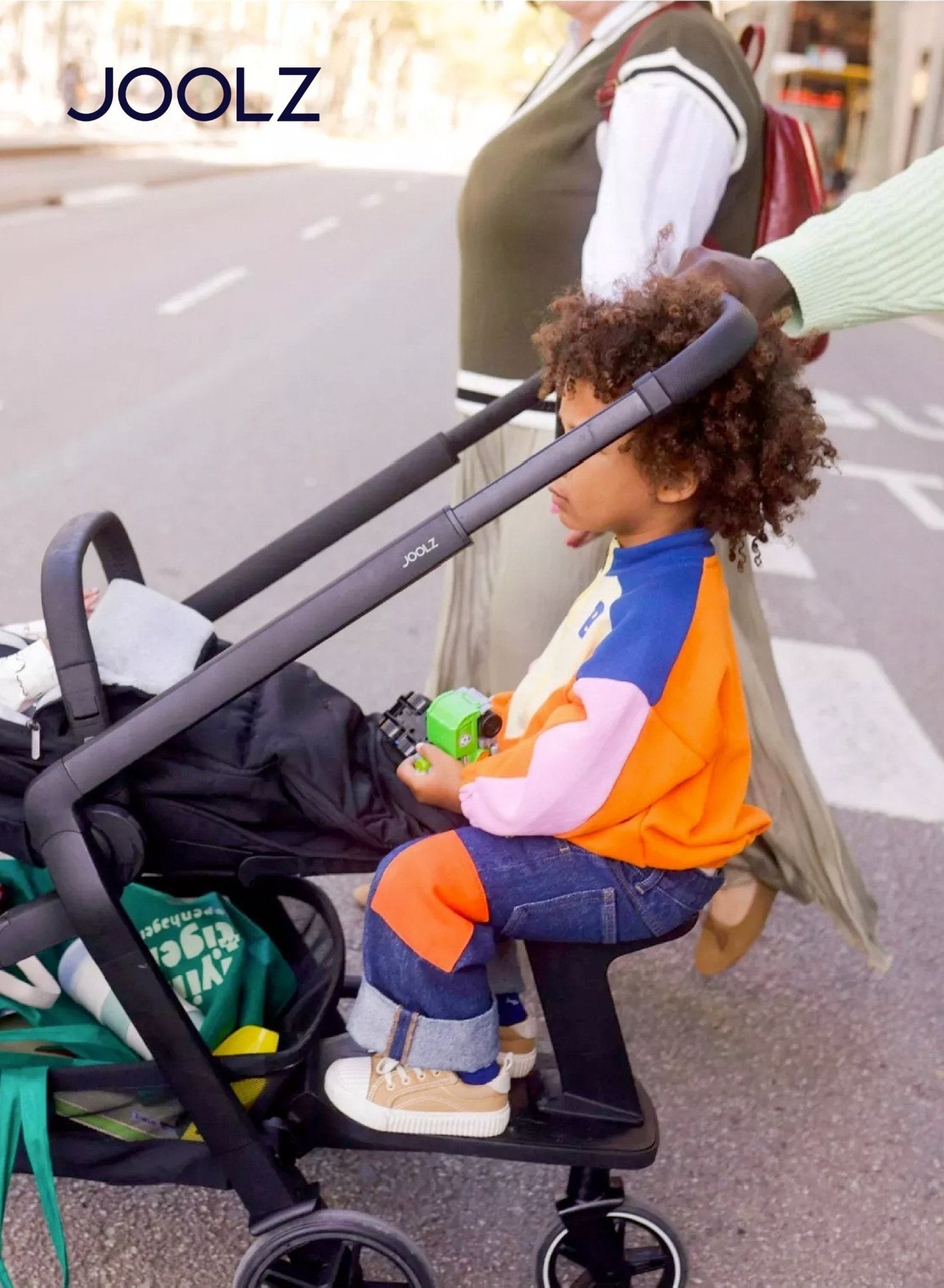 Joolz Hub² Toddler Ride - On Footboard with Seat – Foldable, 44 lbs Capacity - Marah Kids