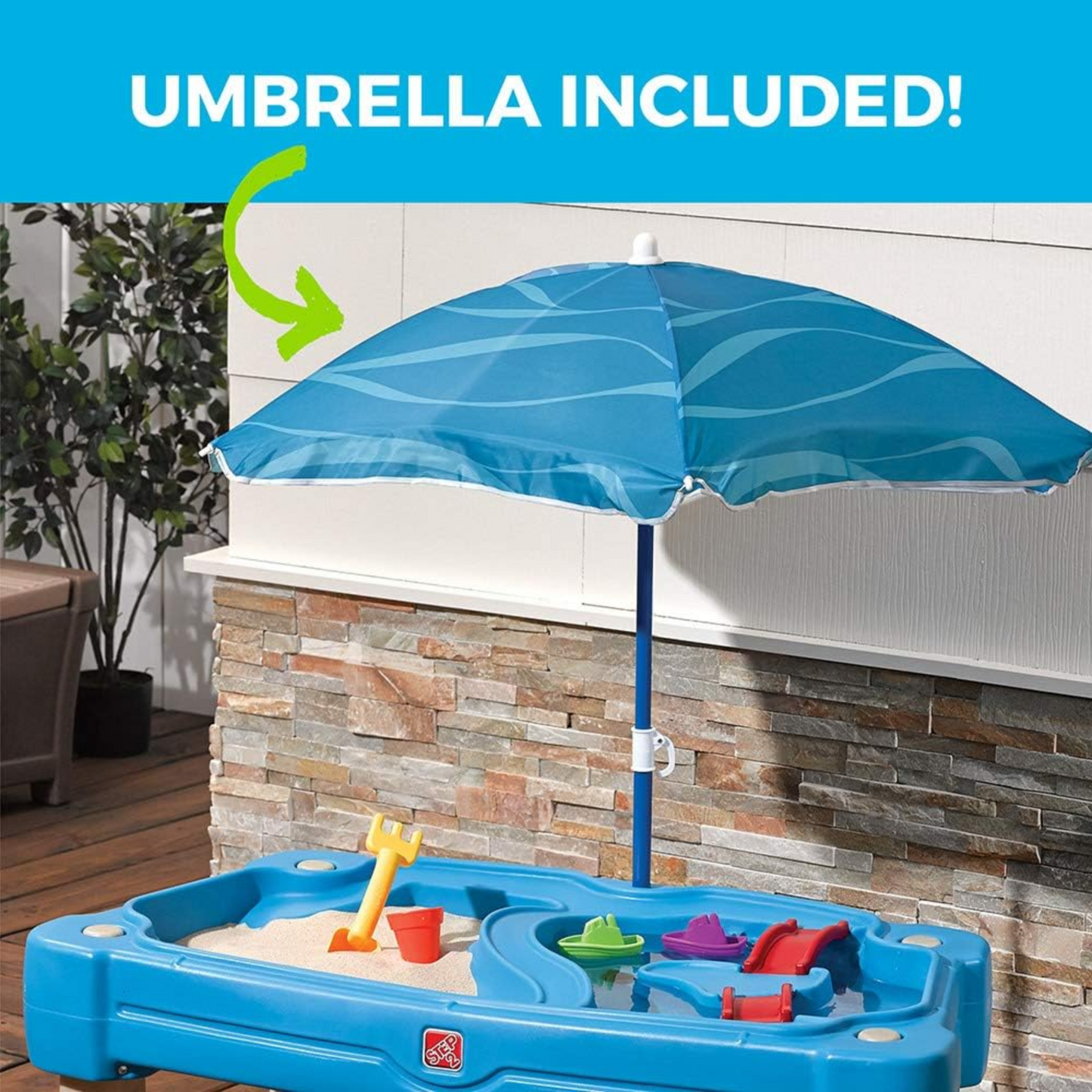 Step2 - Cascading Cove With Umberlla