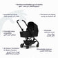 Joolz AER+ Carrycot Lightweight Foldable Bassinet – Space Black - Marah Kids