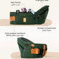 Hackerlily HipSurfer Hipseat Green + Tan - Marah Kids