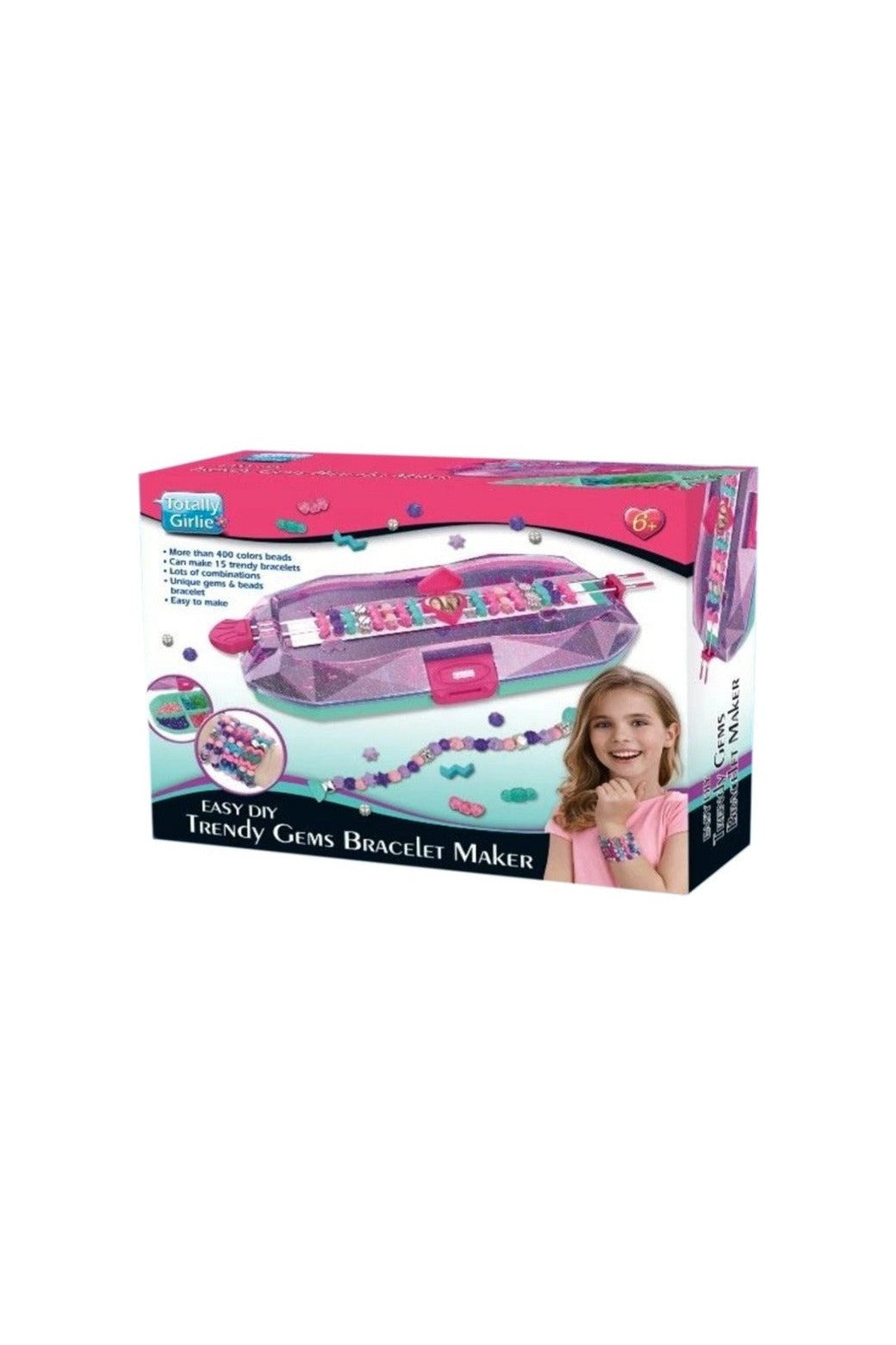 Totally Girlie - صانعة أساور الأحجار الكريمة العصرية