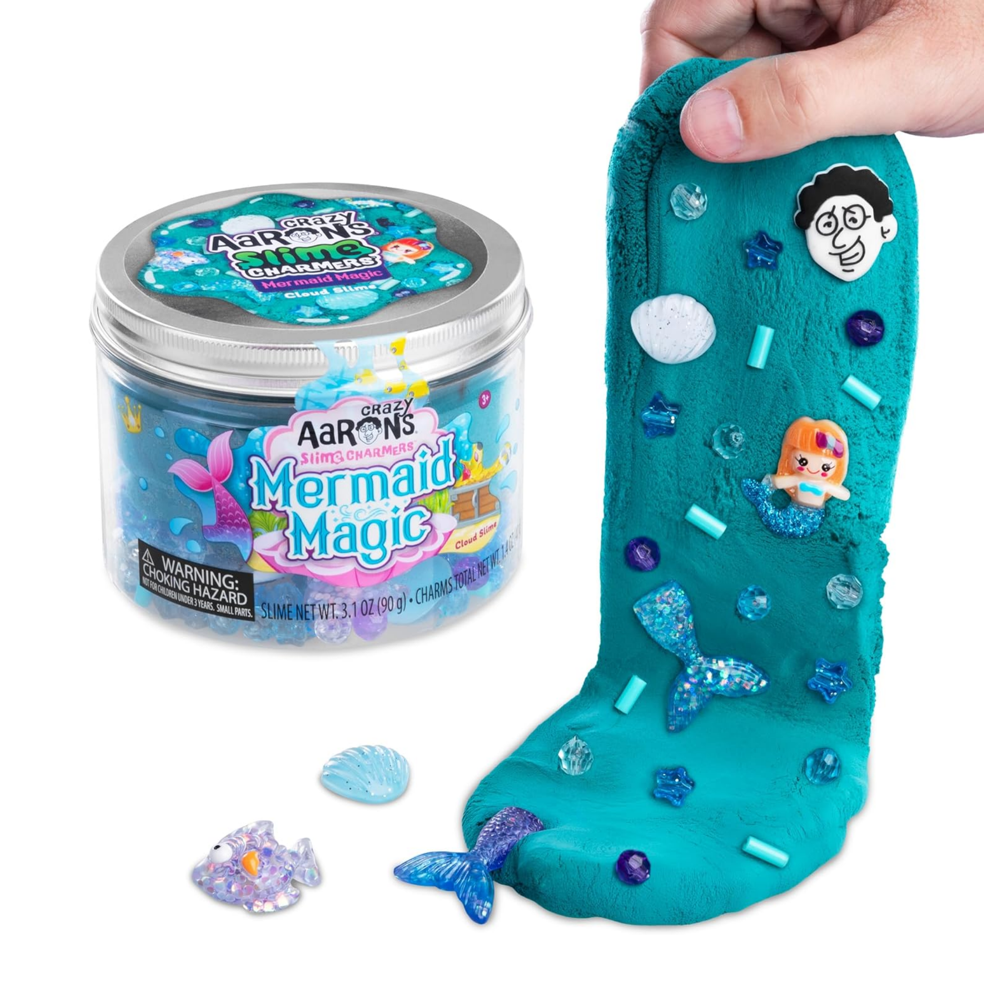 Crazy Aaron's - Mermaid Magic Low Boron Slime Charmers - Marah Kids
