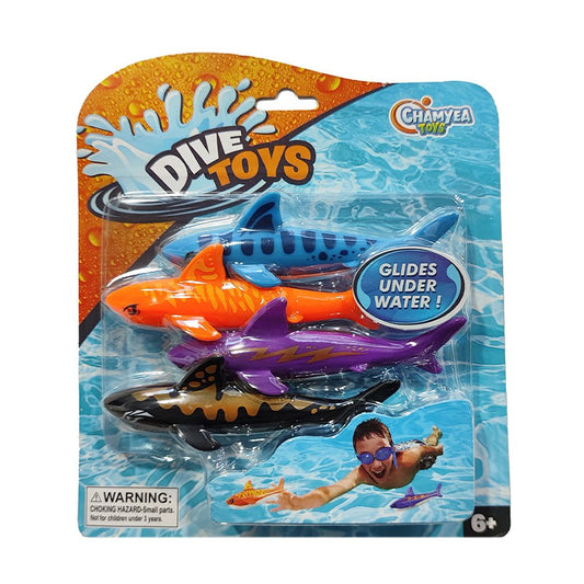 Stem 4 Shark Dive Toys Glides Underwater - Marah Kids