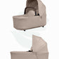 Hub² Carrycot for Stroller Lightweight Foldable Bassinet – Sandy Taupe - Marah Kids