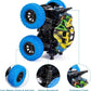 D - Power - Friction Stunt Monster Truck - Blue | Inertia Drive, Safe for Kids, Great Gifts | 3+ - Marah Kids