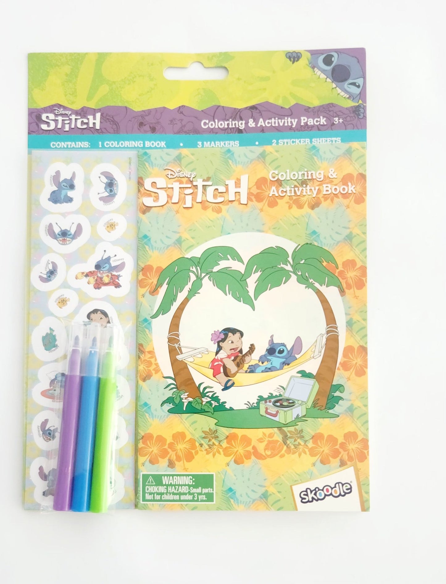Disney Stitch Coloring & Activity Pack With Markers - Marah Kids