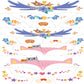 Avenir - Face Stickers and Tattoos - Animal Multicolour | trendy and colorful kids nail stickers and tattoo fashions | Ideal gifts for girlfriends. | Ages 3+ - Marah Kids