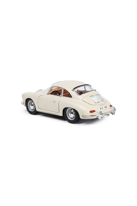 Bburago 1:24 Scale Porsche 356B Coupe (1961) Ã¢â‚¬â€œ Ivory