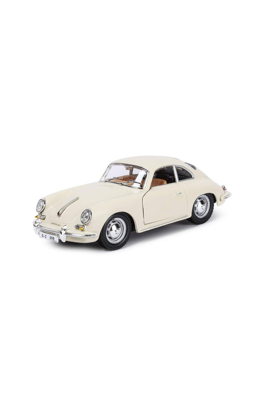 Bburago 1:24 Scale Porsche 356B Coupe (1961) Ã¢â‚¬â€œ Ivory