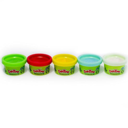 DOHTIME 5 COLORS DOUGH 1OZ - Marah Kids