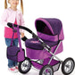 Bayer Dolls Pram Trendy - Purple - Marah Kids