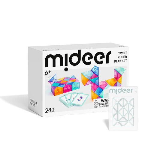 Mideer Twist Ruler Play Set - 24 Pieces - Marah Kids